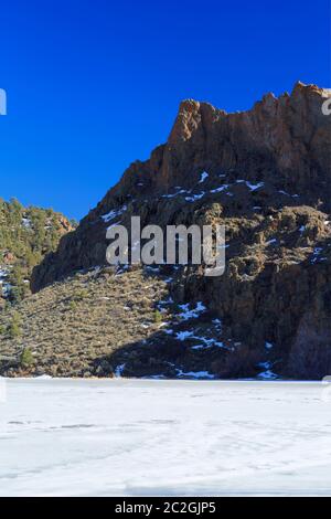 Eagle Valley Reservoir, Spring Valley State Park, Pioche, Nevada, USA Stockfoto