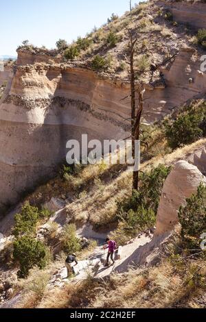 Kasha-Katuwe Zelt Rocks Nationalmonument Stockfoto