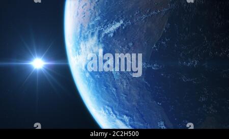 Planetenerde Stockfoto