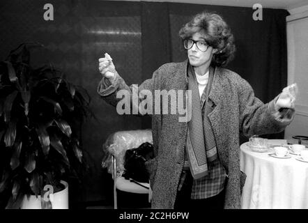 Nora Ephron bei Mechanicas Hal in Worcester, MA 1985 Stockfoto
