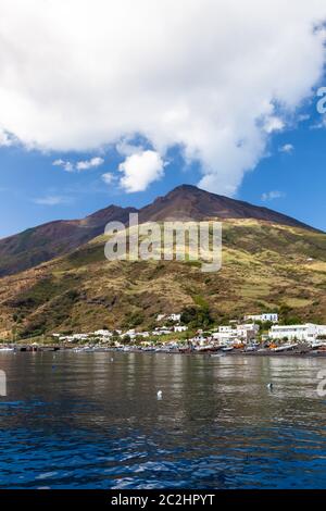 Liparischen Inseln Stockfoto