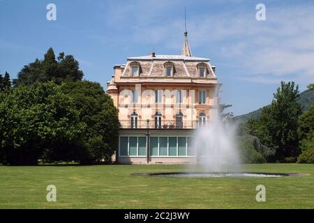 Verbania, Piemont, Italien der botanische Garten der Villa Taranto am Ufer des Lago Maggiore Stockfoto