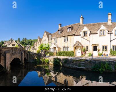 Cotswolds Dörfern England Großbritannien Stockfoto