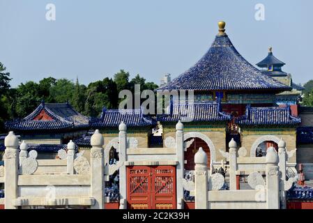 Tempel des Himmels: Kaiserliches Gewölbe des Himmels. Peking, China Stockfoto