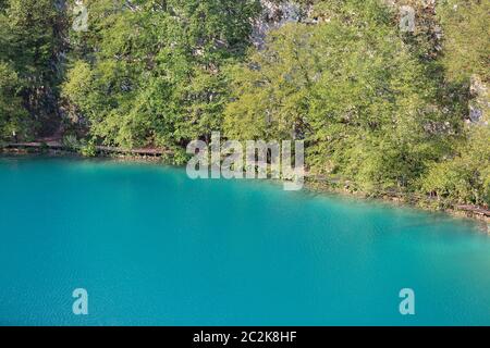 Nationalpark Plitvicer Seen, ein Wunder der Natur, Kroatien Stockfoto