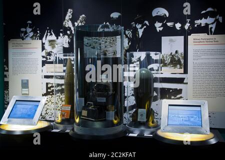 Atomic Testing Museum, Las Vegas, Nevada, USA Stockfoto