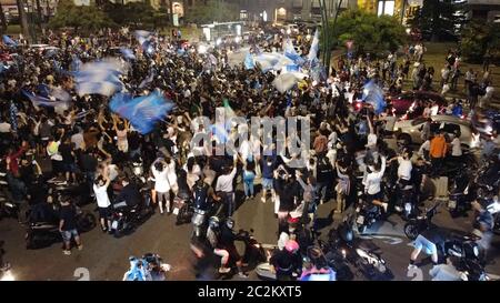 Rom, Latium, Italien. Juni 2020. Während des Coppa Italia Finales des Fußballspiels zwischen SSC Napoli und FC Juventus am 17. Mai 2020 im Olympiastadion in Rom.im Bild: Credit: Fabio Sasso/ZUMA Wire/Alamy Live News Stockfoto