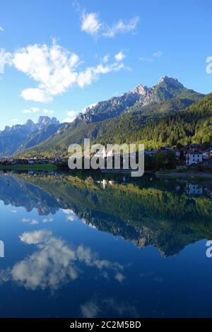 Lago di Santa Caterina in Italien Stockfoto