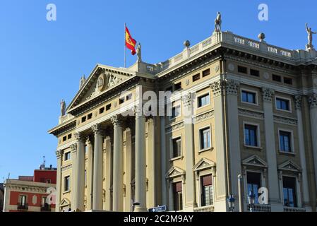 Hausverwaltung Port Vell in Barcelona Stockfoto