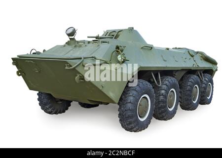 Sowjetische Schützenpanzer BTR-70 Stockfoto