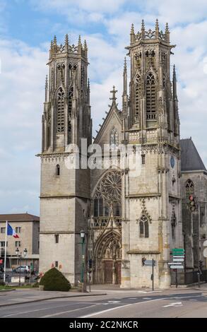 St. Martin Kirche in Pont A Mousson Frankreich. Stockfoto