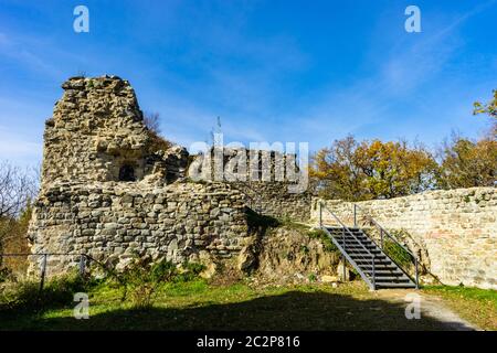 Georgische Herbstlandschaft Stockfoto