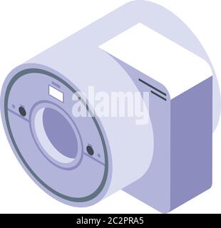 Modernes mrt-Gerät Symbol, isometrischer Stil Stock Vektor
