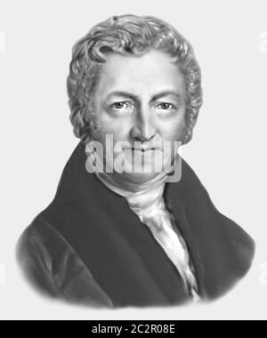 Thomas Robert Malthus 1766-1834 Englischer Geistlicher Gelehrter Ökonom Stockfoto