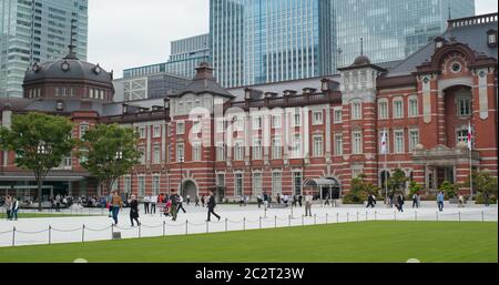 Tokio, Japan 29. Juni 2019: Bahnhof Tokio Stockfoto