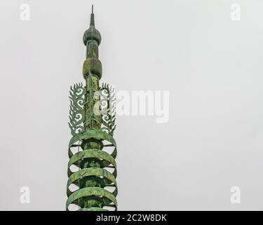 Kanei-ji Pagode, Ueno Park, Tokio, Japan Stockfoto