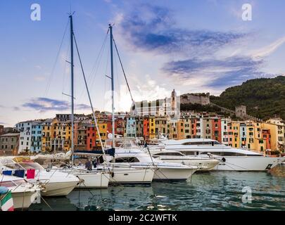 Portovenere, Cinque Terre - Italien Stockfoto