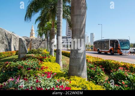 Cartagena das Indias, Bolivar, Kolumbien. Stockfoto