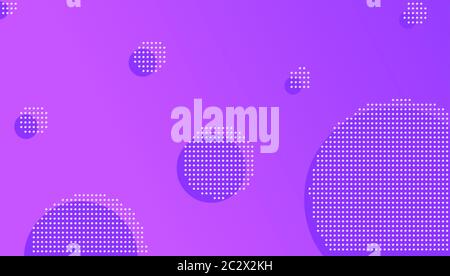 Bunte Cartoon Violet Splash Hintergrund kindisch Spielplatz Vektor abstrakte geometrische Kind Design, Doodle Kunst Header mit verschiedenen Formen und Textur Stockfoto