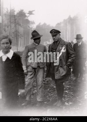 Gauleiter Sprenger Heinrich Hoffmann fotografiert 1933 Adolf Hitlers offizieller Fotograf und Nazi-Politiker und Verleger, der Mitglied des intime Kreises Hitlers war. Stockfoto