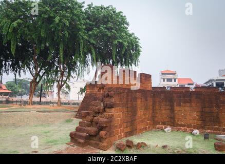 Bastion Middleburg, Bastion in Malakka, Malaysia Stockfoto