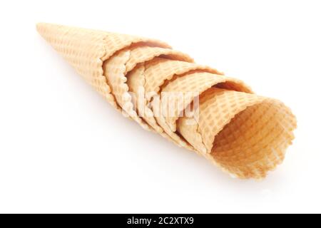 Eiscreme-Kegel Stockfoto