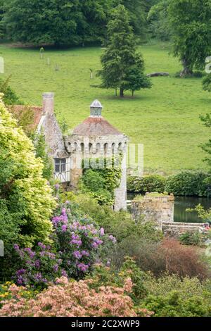 Scotney Schloss und Gärten, Lamberhurst, Kent, Großbritannien Stockfoto