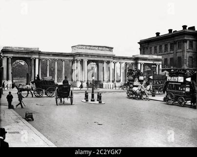 Historisches Großbritannien, englische Stadtstraßen und Landschaften um 1900, einschließlich Wales, London und City of London und britische Hafenstädte und Städte Stockfoto