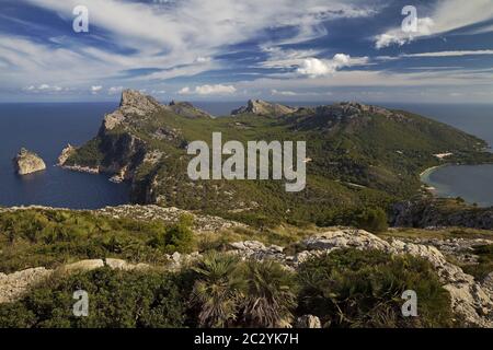 Halbinsel Cap Formentor, Mallorca, Balearen, Spanien, Europa Stockfoto