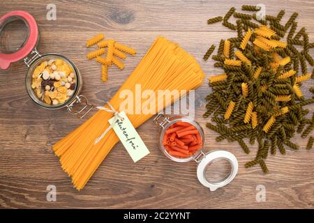 Glutenfreie Pasta, Pasta, Deutschland Stockfoto