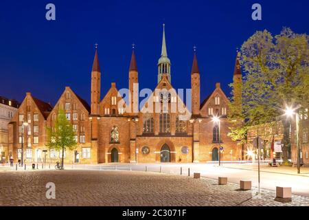 Heiliger Geist Hospital, Koberg, Lübeck, Schleswig-Holstein, Deutschland Stockfoto