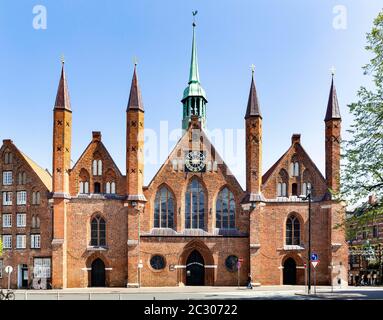 Heiliger Geist Hospital, Koberg, Lübeck, Schleswig-Holstein, Deutschland Stockfoto