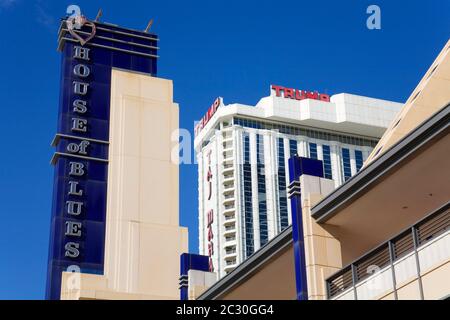 House of Blues, Atlantic City Boardwalk, New Jersey, Vereinigte Staaten Stockfoto