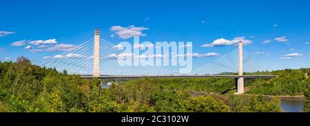 Penobscot Narrows Bridge, Maine, USA Stockfoto