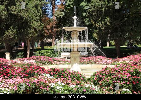 Parque del Buen Retiro, Madrid Stockfoto