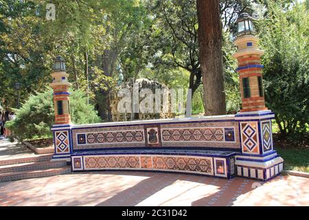 Parque del Buen Retiro, Madrid Stockfoto