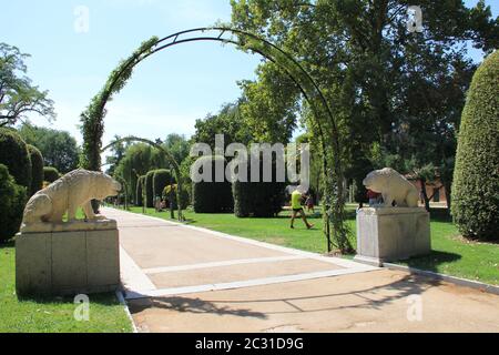 Parque del Buen Retiro, Madrid Stockfoto