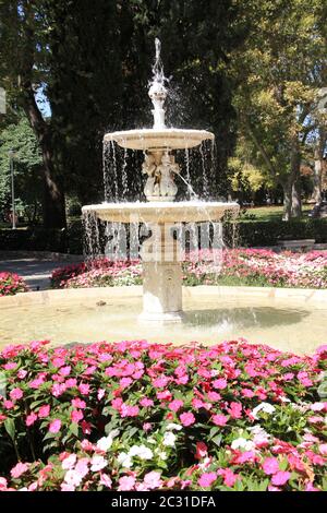 Parque del Buen Retiro, Madrid Stockfoto