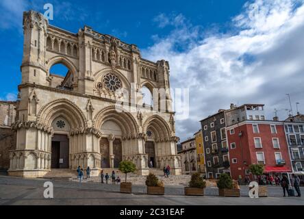 Santa Maria, San Julian Kathedrale von Cuenca, Spanien. Stockfoto