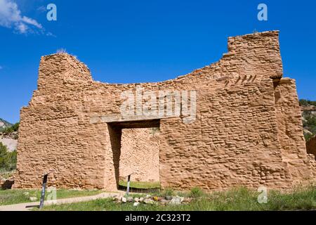 Jemez State Monument, Albuquerque, New Mexico, USA Stockfoto