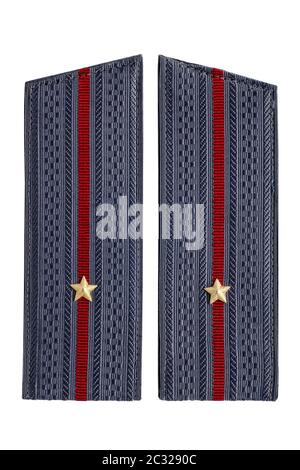 Polizei Uniform da die Sowjetunion Stockfoto