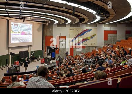 Vorlesung an der TU Dortmund, Technische Universität Dortmund, Ruhrgebiet, Deutschland, Europa Stockfoto