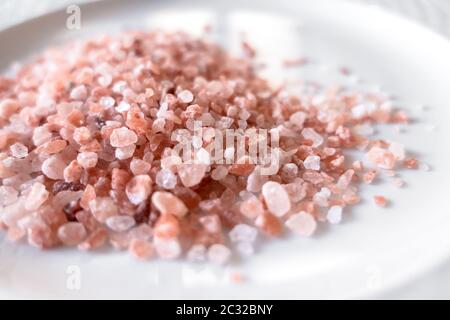 Rosa Himalaya-Salz Stockfoto