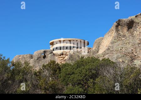 Von Capo D'orso, Palau, Sardinien Stockfoto