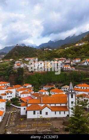 Mountain Village - Sao Vicente Madeira Portugal Stockfoto