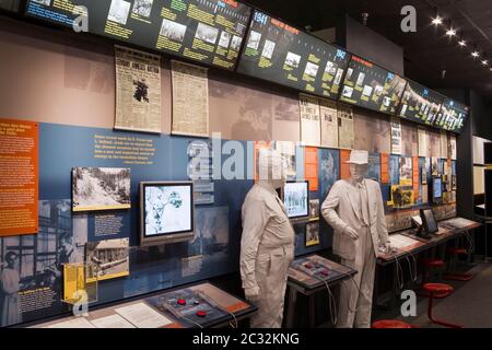 Bradbury Science Museum, Los Alamos, New Mexico, USA Stockfoto