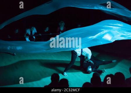 Bühnenwerke, Bühnenhandwerk, Dramen, Live-Theater Stockfoto