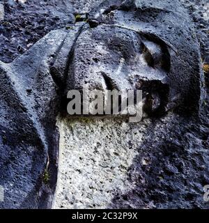 Bittermark-Denkmal, Detail, Künstler Karel Nestrath, Dortmund, Ruhrgebiet, Deutschland, Europa Stockfoto