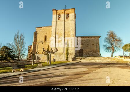 Kirche von Carrion de los Condes Tierra de Campos Kastilien-Spanien Stockfoto