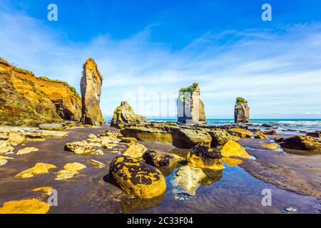 Rocks Three Sisters Stockfoto